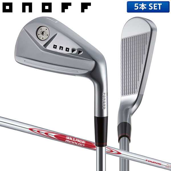 オノフ クロ フォージド アイアンセット 5本組(6-P) N.S.PRO MODUS3 TOUR 115 スチールシャフト ONOFF KURO FORGED 黒【即納】