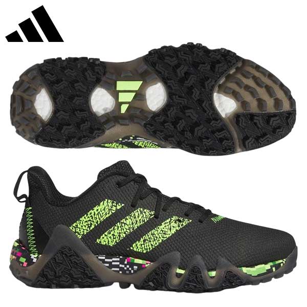 【送料無料】アディダス コードカオス22 グリッチ MDJ50 スパイクレス ゴルフシューズ MDJ50【即納】の通販は 10,793円