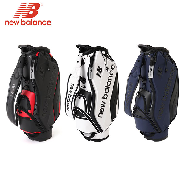 ニューバランス ゴルフ 4980003 マットPU×エンボスPU×エナメル キャディバッグ【即納】