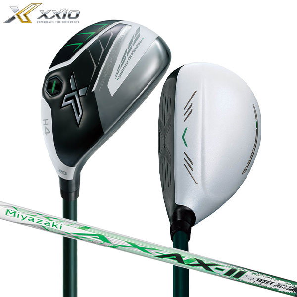 ダンロップ ゴルフ ゼクシオ エックス マットホワイト ハイブリッド ユーティリティー Miyazaki AX-2 カーボンシャフト【即納】の通販は
