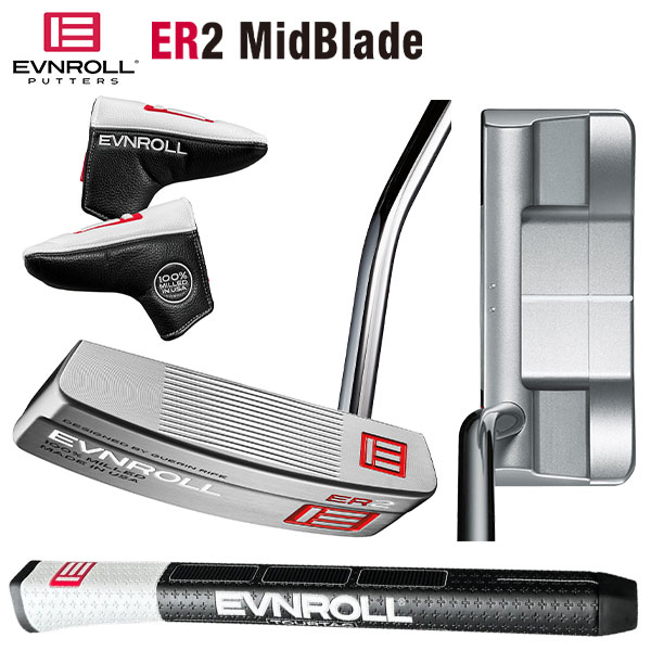 イーブンロール EV8 TourMallet ショートスラント パター EV8 ツアーマレット INLINE SHORT SLANT（インライン ショート