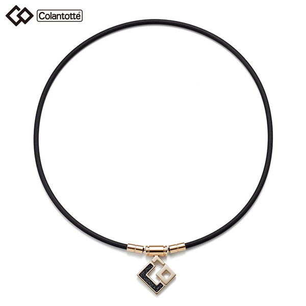 コラントッテ DAAAI TAO アウラ ミニ ネックレス スリム AURA mini シャンパンゴールド×ブラックラメ【即納】の通販は