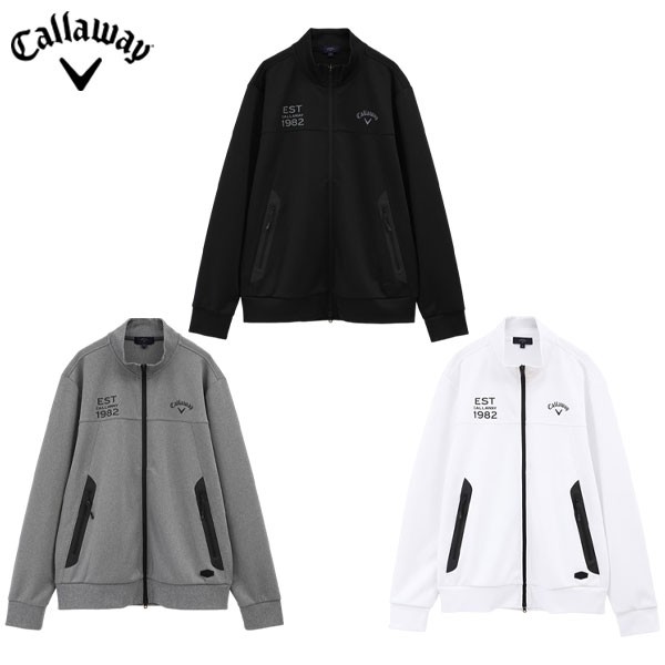 【送料無料】キャロウェイ ゴルフ C24217100 ダンボール フルジップ スウェット ゴルフウェア Callaway【即納】