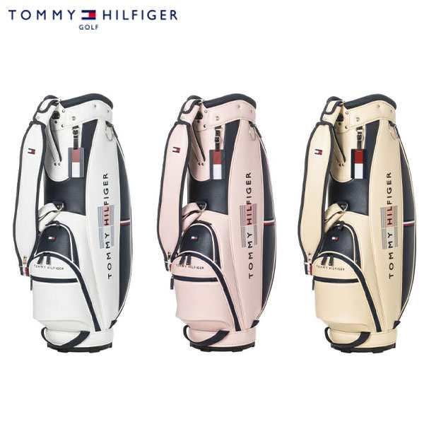 トミーヒルフィガー ゴルフ THMG4FC7 フラッグ カート キャディバッグ ゴルフバッグ TOMMY HILFIGER【即納】