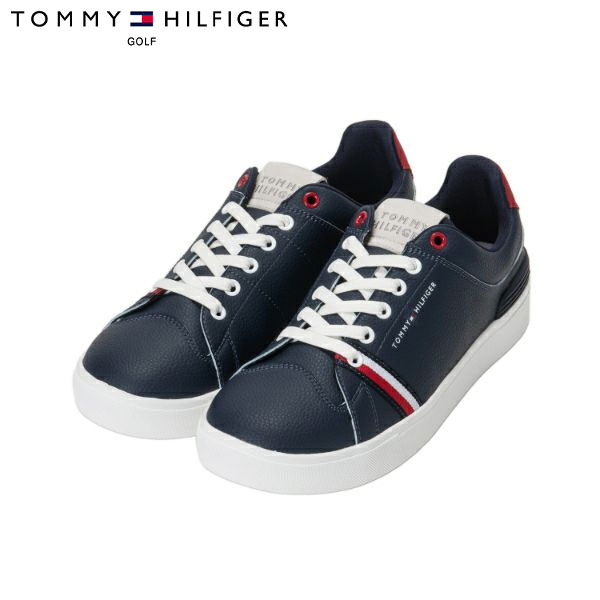 トミーヒルフィガー ゴルフ THMS4F スパイクレス ゴルフシューズ ネイビー(30)【即納】の通販は