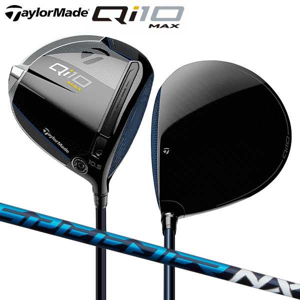 【カスタムスペック】テーラーメイド ゴルフ Qi10 マックス ドライバー SPEEDER NX 60 カーボンシャフト スピーダー Taylormade MAX キュ