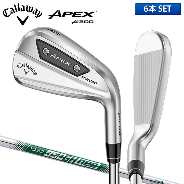 キャロウェイ APEX Ai200 アイアンセット 6本組(5-P) NSプロ 950GH neo