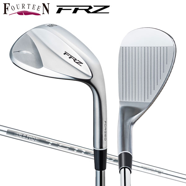 フォーティーン FRZ パールサテン仕上げ ウェッジ NSプロ TS-114w Ver.2 スチールシャフト