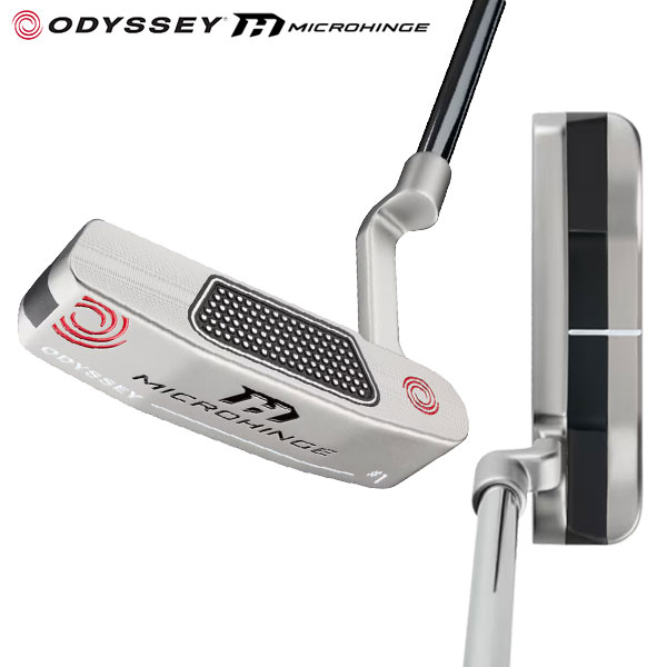 オデッセイ マイクロヒンジ #1 CH パター スチールシャフト【即納】の通販は 19,674円