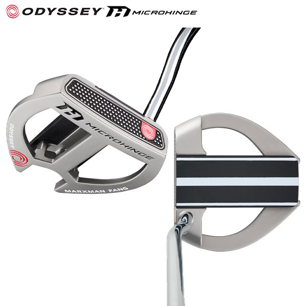 オデッセイ マイクロヒンジ MARXMAN FANG DB パター スチールシャフト【即納】