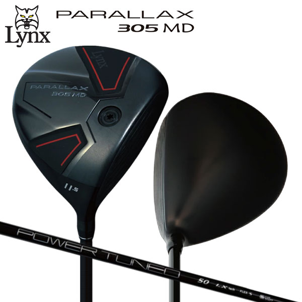リンクス パララックス 305MD ミニ ドライバー Lynx オリジナル カーボンシャフト【即納】