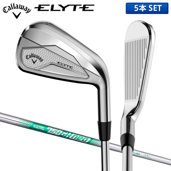 キャロウェイ エリート アイアンセット 5本組(6-P) NSプロ 750GH ネオ スチールシャフト【即納】