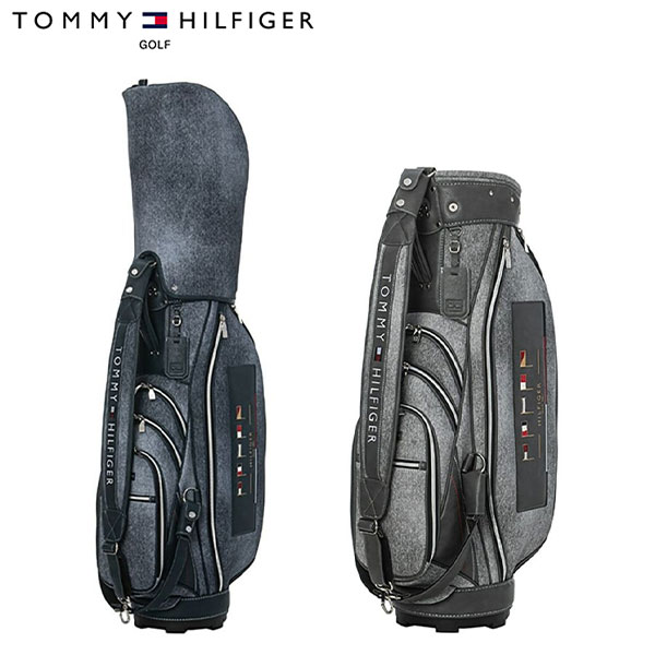 トミーヒルフィガー ゴルフ THMG5SC1 シグネチャーワッペン カート キャディバッグ【即納】