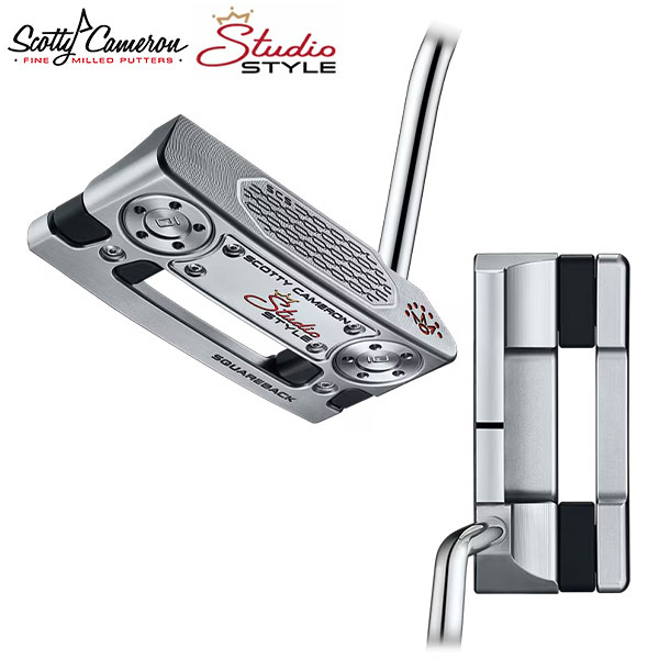 AX15 2本セット タイトリスト スコッティキャメロン スタジオスタイル スクエアバック