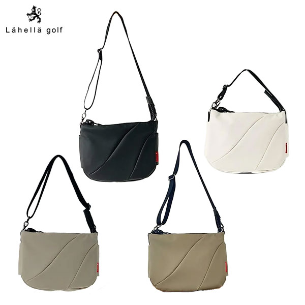Lahella Golf Big Zipper Caddie Bag ホワイト Lahella Golf Big