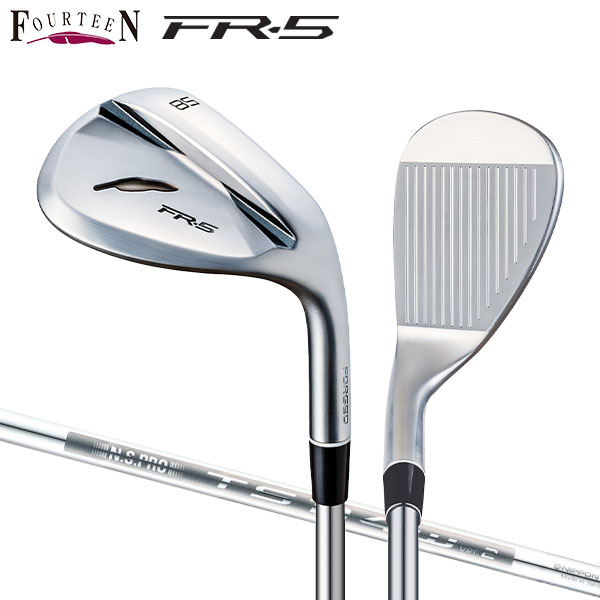 フォーティーン FR-5 パールサテン仕上げ ウェッジ N.S.PRO TS-114W Ver2 スチールシャフト【即納】