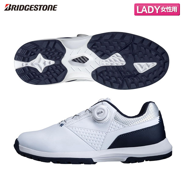 【レディース/送料無料】ブリヂストン ゼロスパイク バイター SH2408 スパイクレス ゴルフシューズ