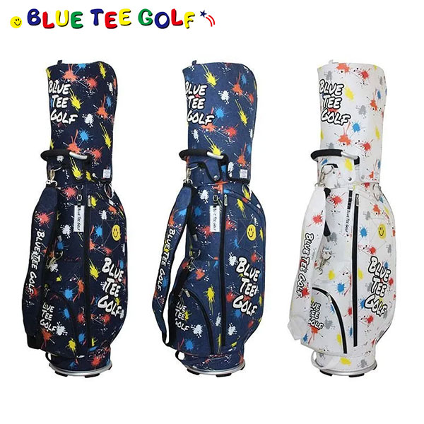 ブルーティー ゴルフ CB-027 デニムペイント カート キャディバッグ【即納】