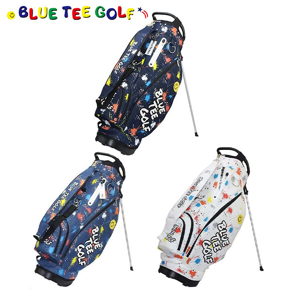 ブルーティー ゴルフ CB-028 デニムペイント スタンド キャディバッグ【即納】