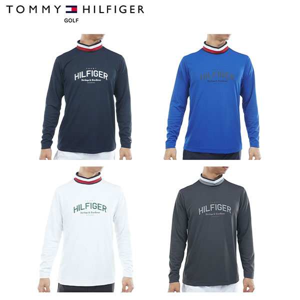 【送料無料】トミーヒルフィガー ゴルフ THMA562 シグネチャーリブ 長袖 シャツ【即納】