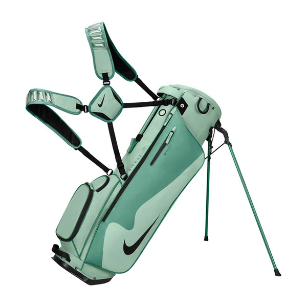 ナイキ エアマックス ライト GF3018 スタンド キャディバッグ シルバーパイン×バイコスタル×ブラック(358)【即納】