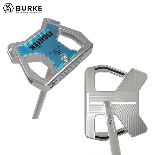 バーク ゴルフ FIGHTER Zero Torque F35CC パター シルバー【即納】