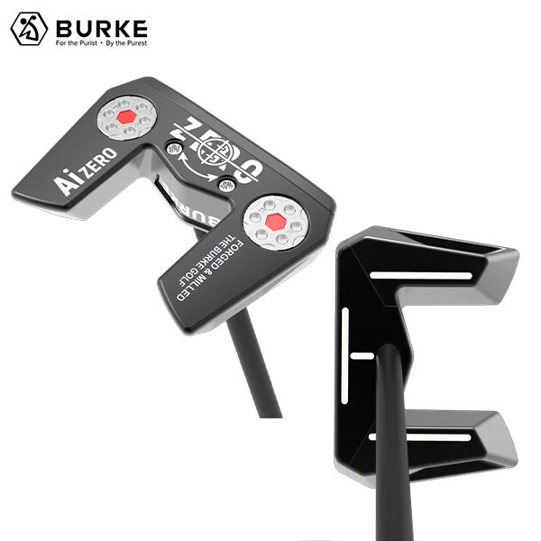 バーク ゴルフ Ai ZERO ZERO Torque パター ブラック【即納】