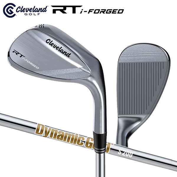 クリーブランド RT i-FORGED ウェッジ ダイナミックゴールド スチールシャフト【即納】