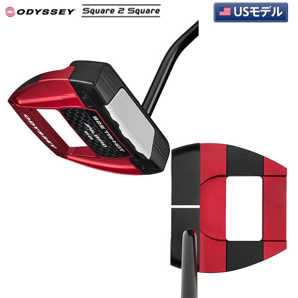 【USモデル】オデッセイ Square 2 Square TRI-HOT Jailbird SB パター ストロークラボ120 ブラック スチールシャフト シングルベント【即納】