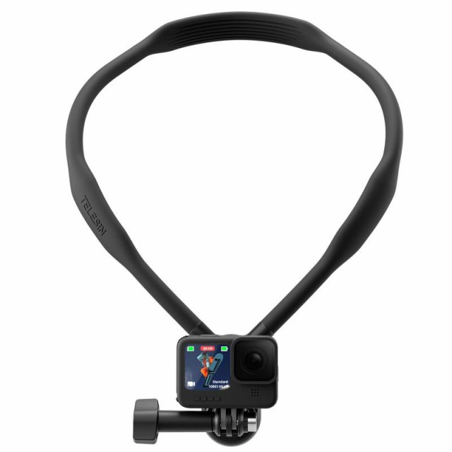 AFAITH 最新型 ネックレス式マウント Gopro 用 アクセサリー 首掛け ゴープロ マウント 柔軟性 磁気インターフェース シリコーン素材  取の通販はau PAY マーケット - myriads of stars | au PAY マーケット－通販サイト