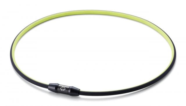 [コラントッテ] SPORTS ネックレス SR140 NEXT CO磁気ネックレスS140 スポーツネックレス メンズ (L, ライム/ブラック)
