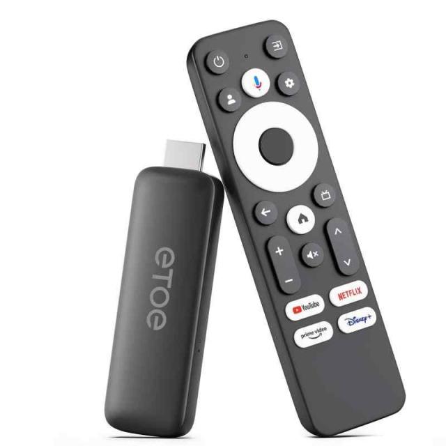 ETOE Google TV ボックス (ブラック)