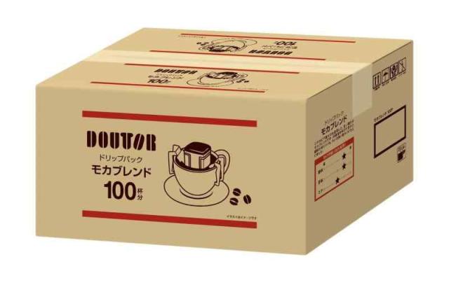 ドトールコーヒー ドリップパック モカブレンド 100杯分の通販は