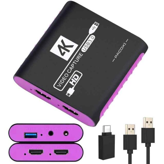 TreasLin USB3.0 HDMI ビデオキャプチャーボード TreasLin USB3.0 HDMI ビデオキャプチャーボード HSV321