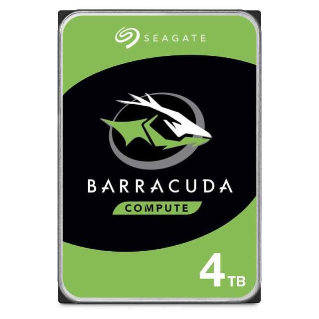 Seagate 3.5インチ 内蔵 HDD ハードディスク (4TB, PC向け3.5インチ)