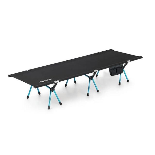 Naturehike 折畳式アルミベッドの軽量版 耐荷重150kg 防水 通気性に優れ 収納ケース付きで 持ち運びも便利な簡易ベッド アウトドアやバイクツーリング 野外活動 防災用などに最適 (ブラック)の通販は