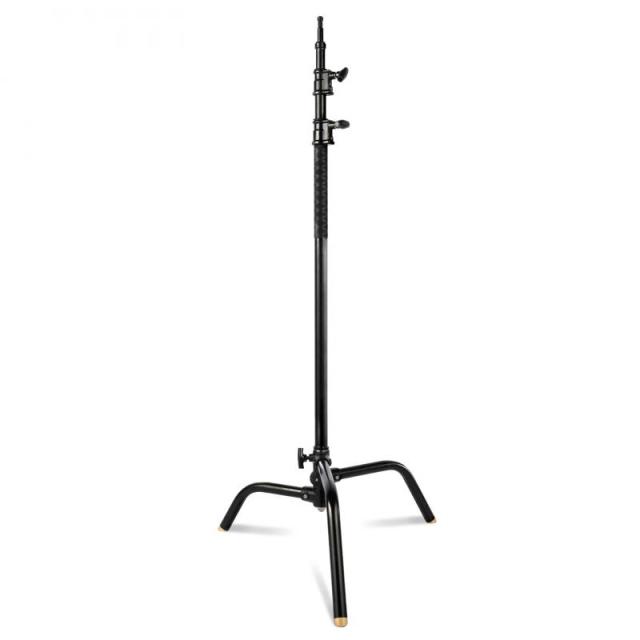 Selens Cスタンド センチュリースタンド 3.9-8.8ft/130cm-295cm 高さ調節可能 耐荷重 ステンレス製 折りたたみ式 撮影用 ヘビーデューティライトスタンド 撮影スタジオ ソフトボックス アンブレラ モノライトなど対応 ブラックの通販は