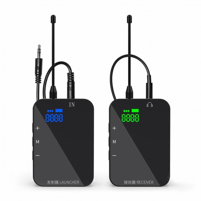 ワイヤレスインイヤーモニターシステム 660-690MHz、受信範囲164フィート、2.4GHzワイヤレスイヤホンモニタリングシステムの通販は