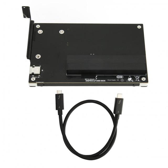 Vbestlife グラフィックドッキングステーション、USB4.0ケーブル付きポータブルグラフィックドックグラフィックドック外付けビデオカードドックブラケットDC 12V 40Gbps伝送速度の通販は 34,828円