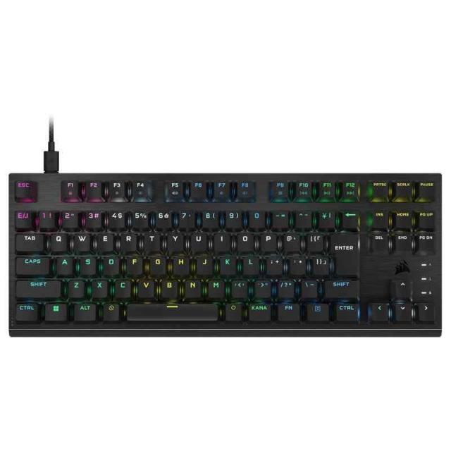 Corsair K60 PRO TKL RGB ゲーミングキーボード 日本語レイアウト かな印字無し CH-911D01A-JP1の通販は 13,967円