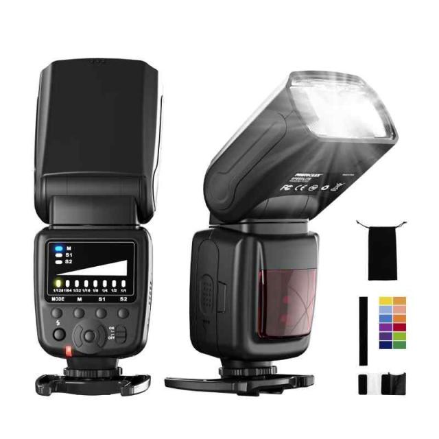 Photoolex FK300 カメラ ストロボ M/S1/S2 フラッシュモード (M500)の通販は
