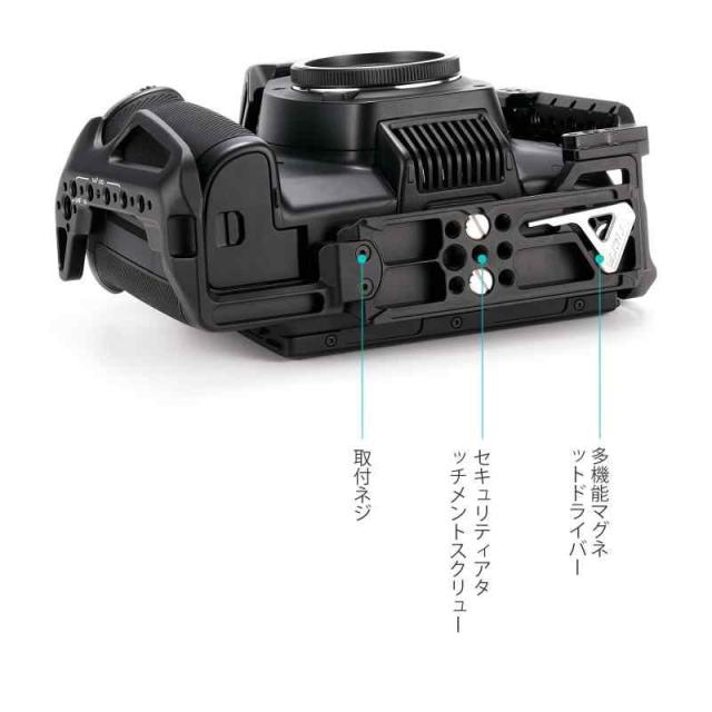 TILTAフルカメラケージ BMCC 6K対応 アクセサリーマウント