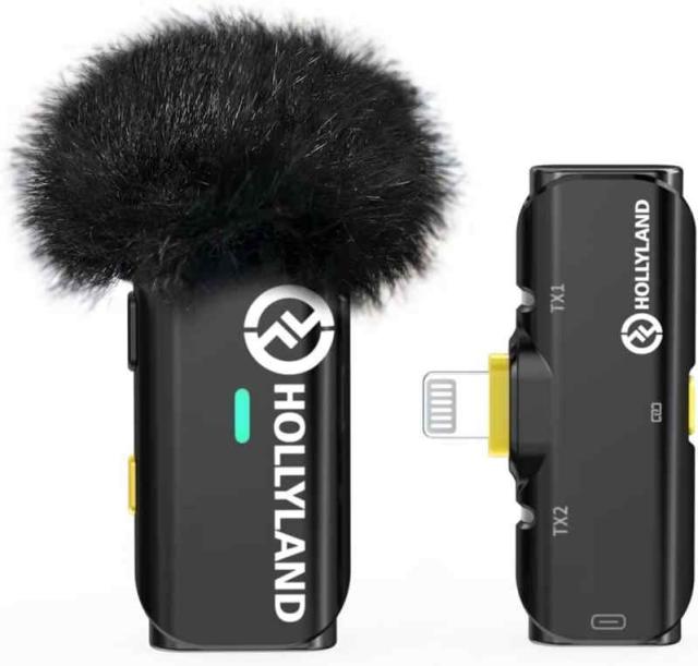 Hollyland Lark C1 ワイヤレスマイク (iphone用-SOLO-黒)の通販