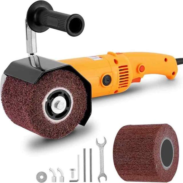 ポリッシャー 金属グラインダー 1400W 6速度 二つホイール 木材/ステンレス鋼/金属研磨 (2800W)の通販は