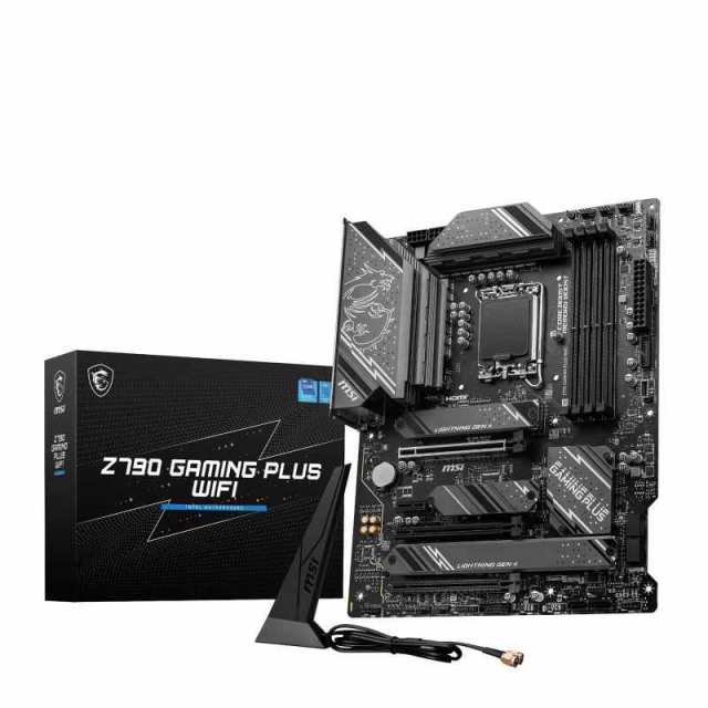 MSI Z790 GAMING PLUS WIFI intel 第14・13・12世代 Coreプロセッサ対応 LGA1700 DDR5 ATX マザーボード MB6471の通販は 29,023円
