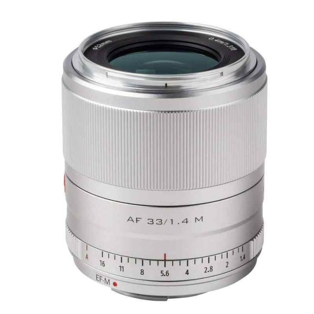 VILTROX カメラ用交換レンズ AF23mm/33mm/56mm f1.4 STMキャノンEF-Mマウント用 (EF-M-AF 33mm F1.4 STM)の通販は