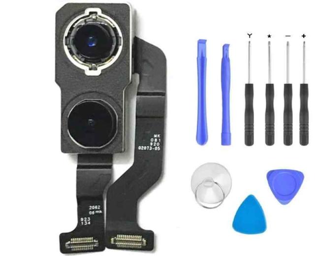 Kayyoo iPhone 12 適用 バックカメラ リアカメラ アウトカメラ 内蔵カメラ 背面カメラ 修理部品 交換パーツ 工具付き (iPhone 12)の通販は