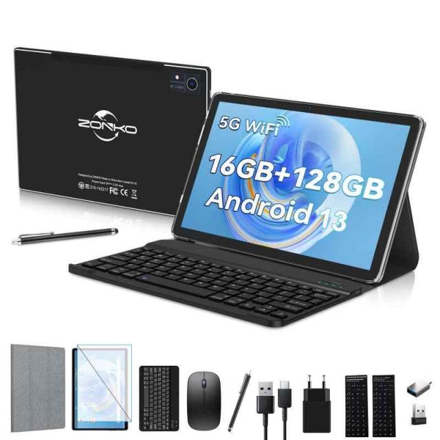 2024タブレット新登場10インチ115アンドロイドタブレット (ブラック)の通販は