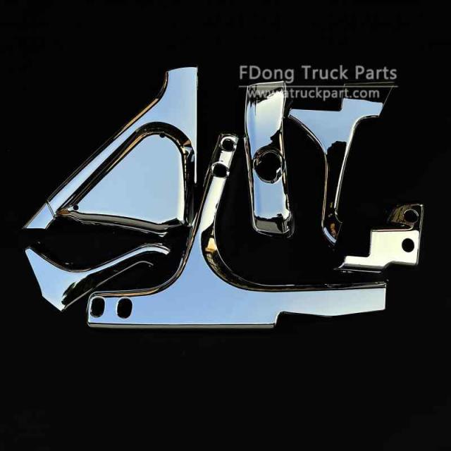 ふそう 17スーパーグレート 07スーパーグレート スーパーグレート後期 メッキ ミラーアームカバー 根元カバー ６点セット 左右セット ハイルーフ 標準ルーフ用の通販は 16,238円