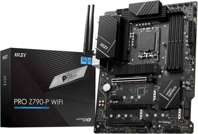 MSIマザーボード PRO Z790-P WIFI DDR5 第14/13/12世代CPU(LGA1700)対応 ATX 拡張ヒートシンクM.2 Shield Frozr [Intel Z790搭載] MB5917の通販は